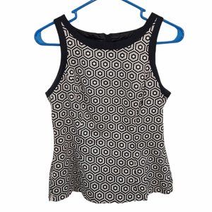 White House Black Market Geometric Top Women's Size 2 / XS